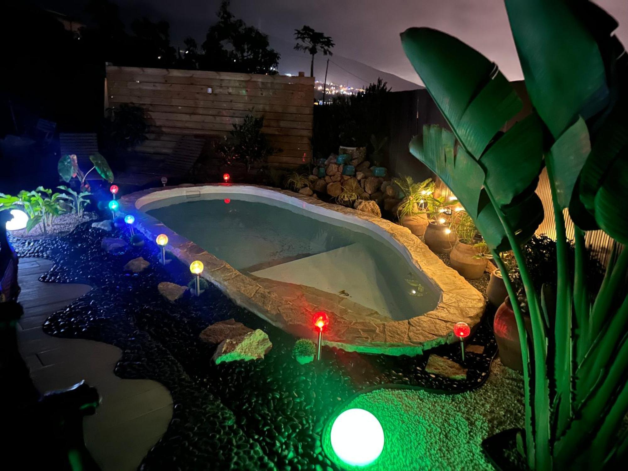 サンタクルスデテネリフェ Krisant Gold Rural Luxury Privat Poolヴィラ エクステリア 写真