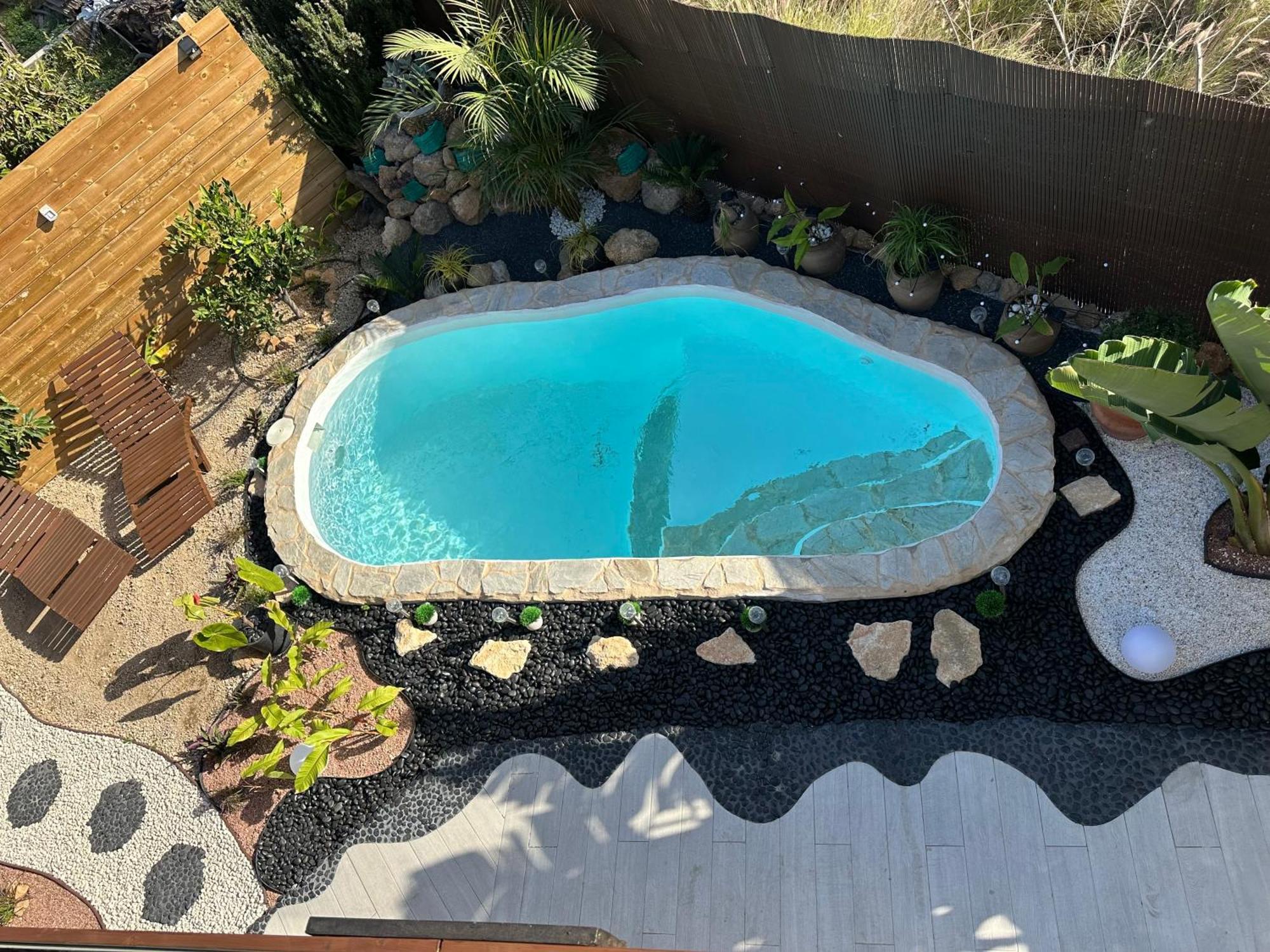 サンタクルスデテネリフェ Krisant Gold Rural Luxury Privat Poolヴィラ エクステリア 写真